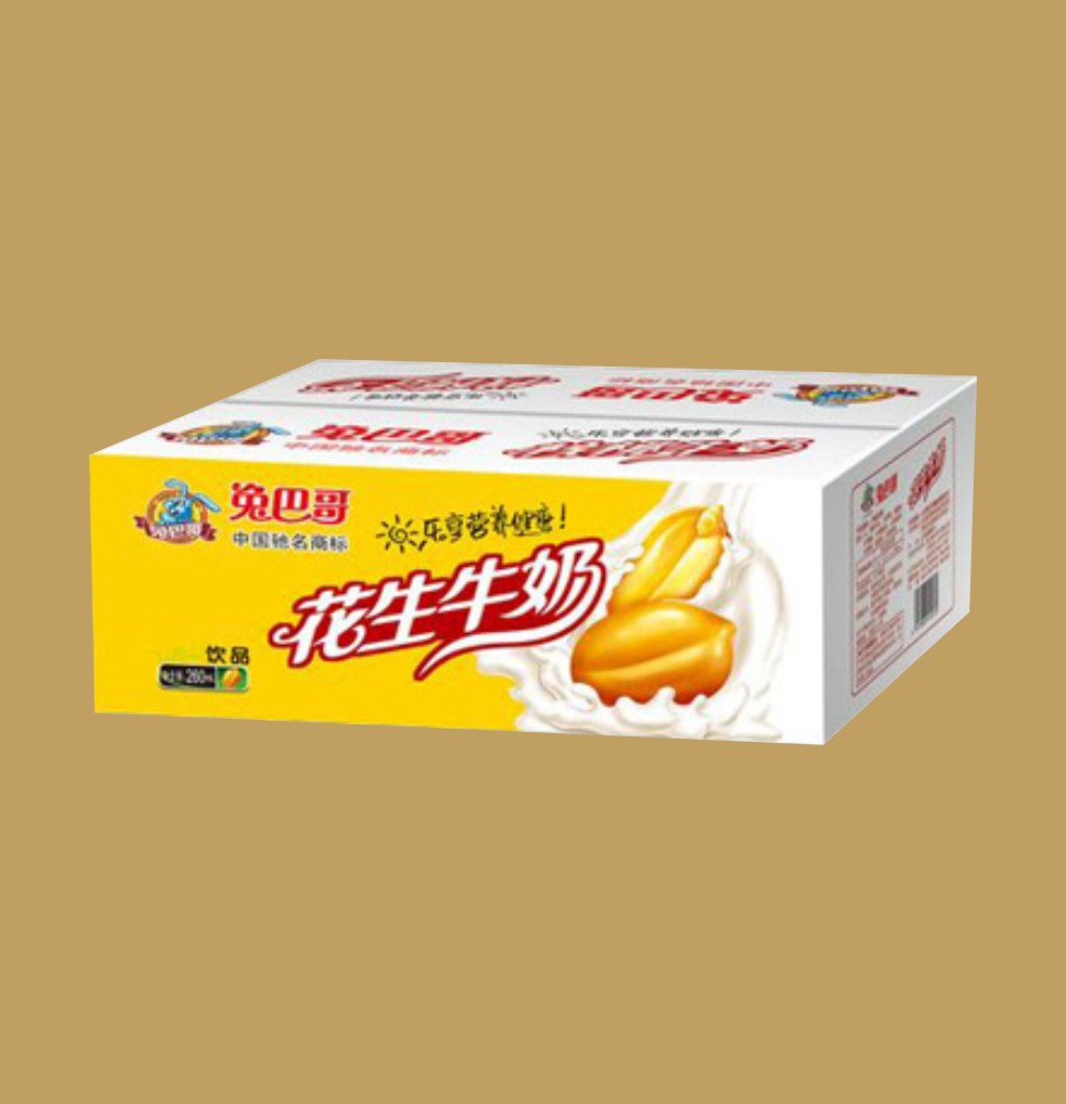花生牛奶包装箱