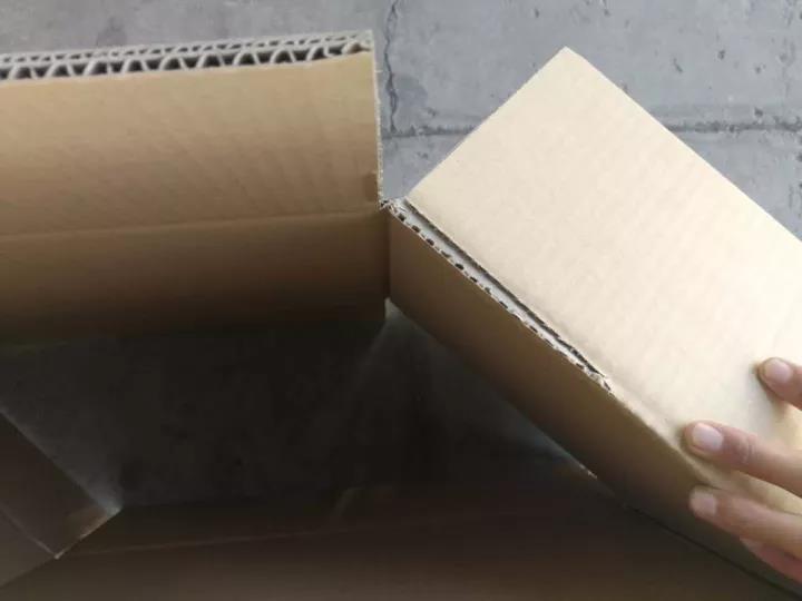 五层纸箱出现反折断裂郑州金马纸箱厂处理方法